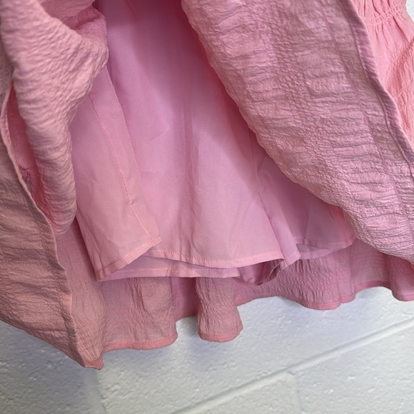 NWT Simply Southern Pink Smocked Bubble Mini Skort - Picture 5 of 6